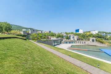 Fototapeta premium Modern architecture and ground