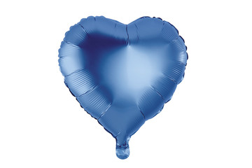 palloncino cuore blu