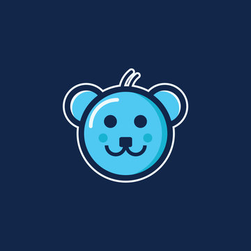 Cute Teddy Bear Vector Design