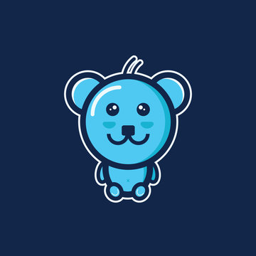 Cute Teddy Bear Vector Design