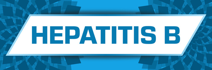 Hepatitis B Blue Circular Element Left Right 