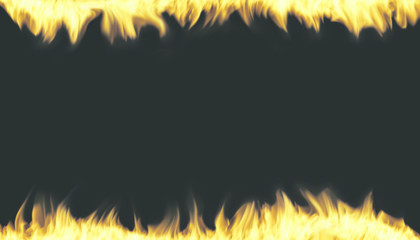 Fire frame Background