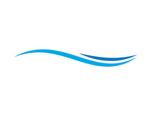 Abstract Swoosh Logo Design Template