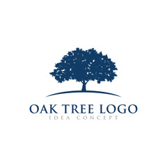 Oak Tree Logo Design Template
