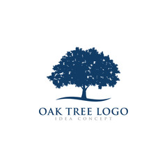 Oak Tree Logo Design Template