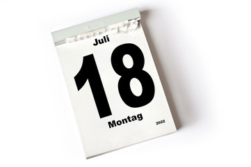 18. Juli 2022