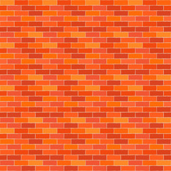 Mosaic of bricks. Seamless background. Means for the device of masonry walls and floors. Vector illustration for web design or print.