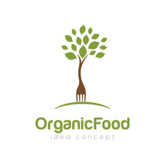 Obraz premium Food Logo Design Template