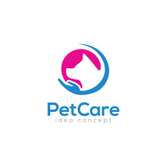 Pet Care Logo Design Template