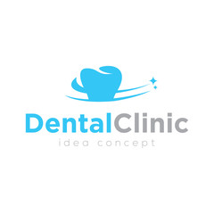 Dental Concept Logo Design Template