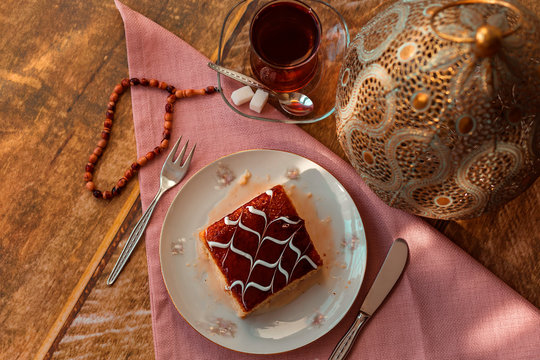 Caramel dessert trilece