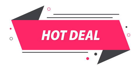 Hot deal banner