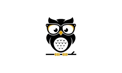 o, owl,  owl, bird, animal, cute, cartoon, illustration, cat, white, isolated, tree, blue, vector, nature, branch, art, love, character, night, toy, animals, wildlife, black, orange, yellow