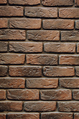 Fashionable concept. Luxury brick wall with place for design.