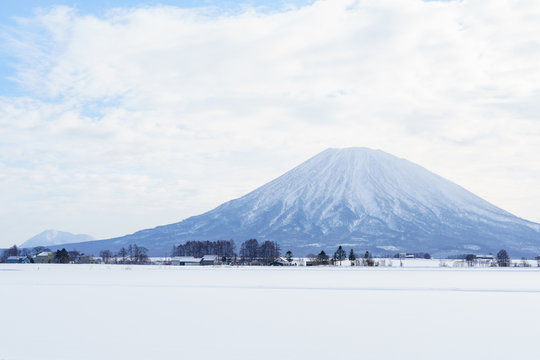 羊蹄山（倶知安町から）　Mt.Yotei  from kutchan