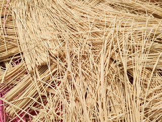 Wheat flour macaroni dry closed up full texture background.