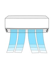 illustration of a Air conditioner