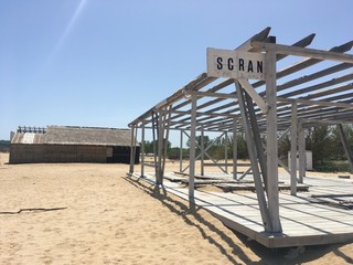 lifeguard tower on the beach