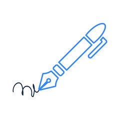 Pen, pencil, write, writing outline icon