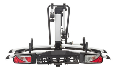 Foldable bike rack for car , travelling and holiday with clipping path