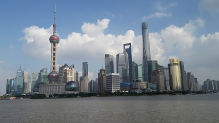 Skyline von Shanghai - China