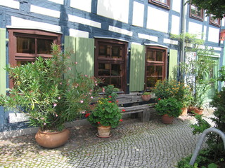 Fachwerkhaus am Markt in Templin Uckermark
