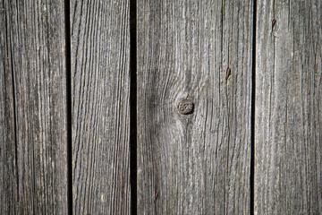 Obraz premium Old wooden background. Rusty nails, twigs and cracks
