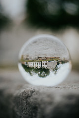 Glaskugelbild Bad Dürrenberg Gradierwerk