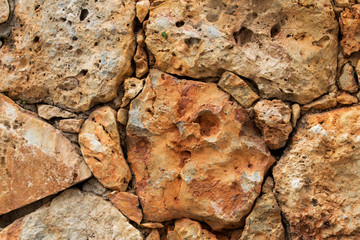 brown stone wall texture background