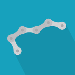 bicycle chain icon- vector illustration
