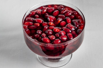 dogwood jam on a white background