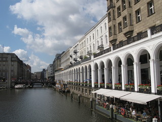 Alsterarkaden Hamburg