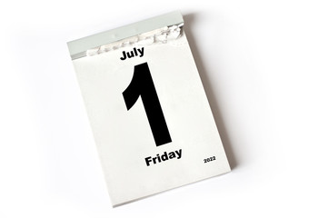 1. July 2022