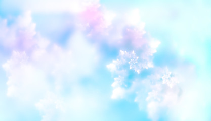 Light and translucent abstract background 