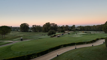 Campo de golf en la provincia de Cadiz