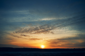 Fototapeta na wymiar Sunset 2