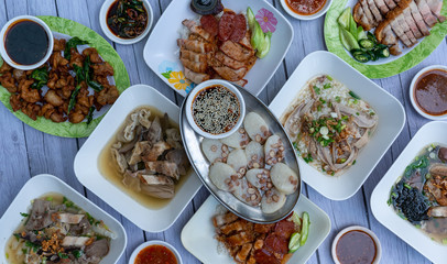 Chinese Food Mixed Dishes 