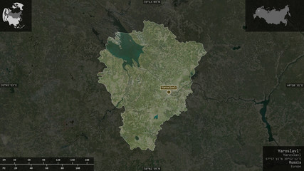 Yaroslavl', Russia - composition. Satellite