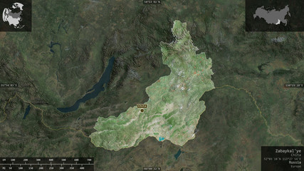 Zabaykal'ye, Russia - composition. Satellite