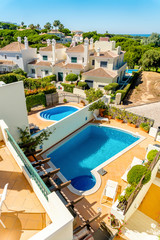 Luxury houses with swimming pools in Quinta do Lago, Algarve, Portugal