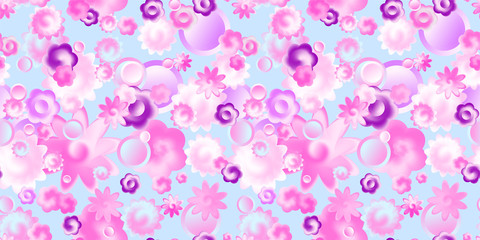 Abstract pink pattern. Romantic colorful backdrop.