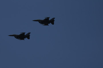military jet fighter