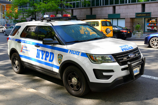 New York City Police Department Vehicle