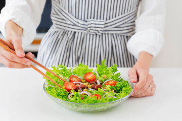 サラダ　vegetable salad 