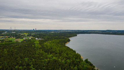 Krajobraz- Jezioro dziećkowice- IMIELIN