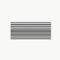black color bar code with white background
