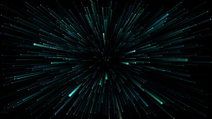 Star Burst Warp Space StarField galaxy universe cosmic background