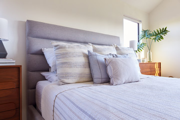 Interior Shot Of Stylish Modern Bedroom In Empty House