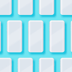 Smartphones presentation mockup