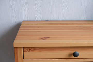 wooden table. Suitable for mockups and advertising backgrounds